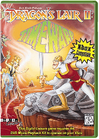 Dragon's Lair 2 Time Warp Xbox US box art